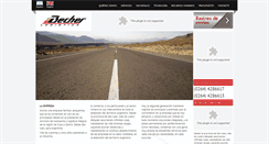 Desktop Screenshot of becherlogistica.com.ar